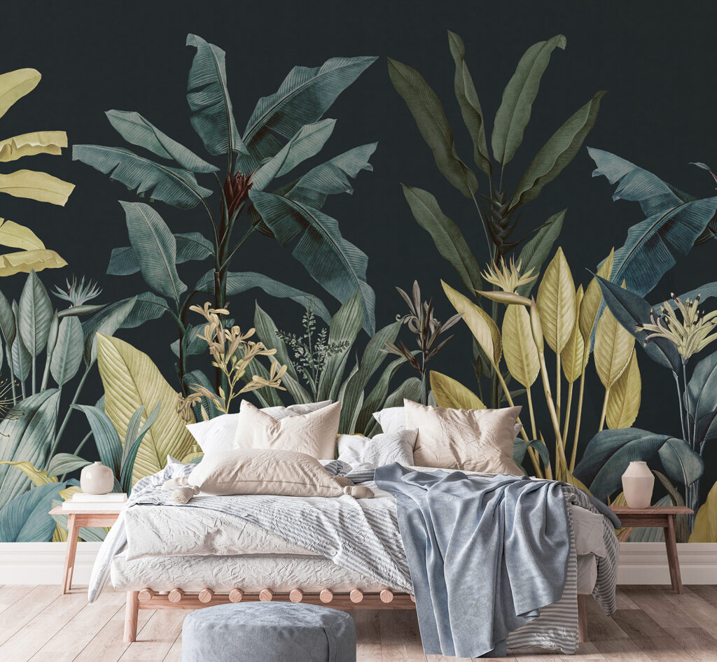 Tropical Banana Wallpaper Murals