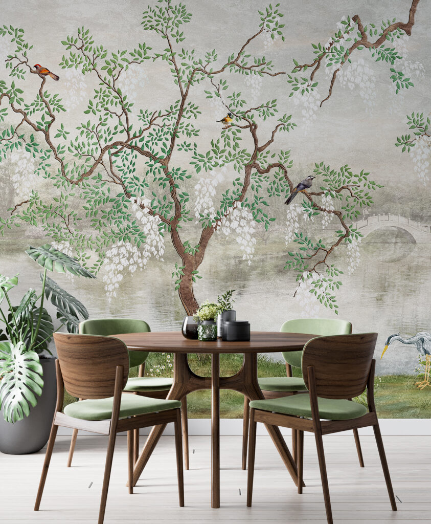 Nature Forest Dining Room Wallpaper Murals Mothers Day Celebration