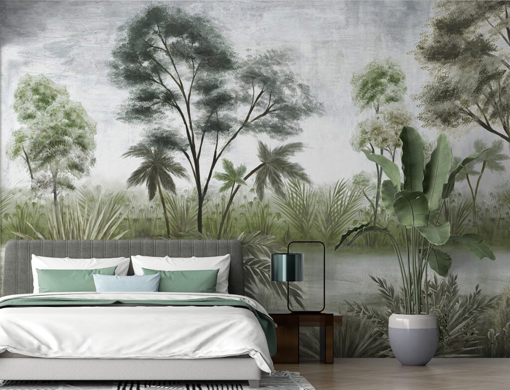 Mystic Forest Dining Room Wallpaper Mural