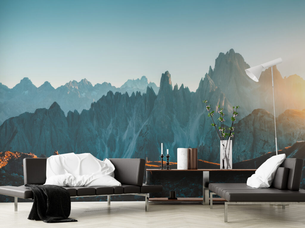 Dolomites Rocky Mountain Range Wall Murals
