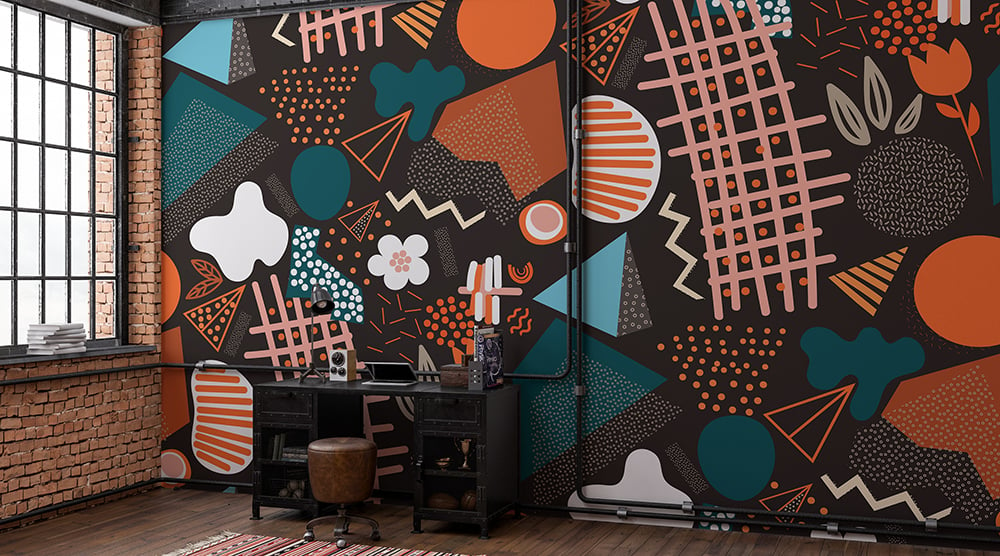 Graffiti Wallpaper is the New Trend in Home Decor