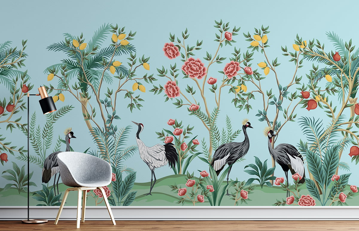 Chinoiserie Wallpaper Timeless Trend in Interior Design