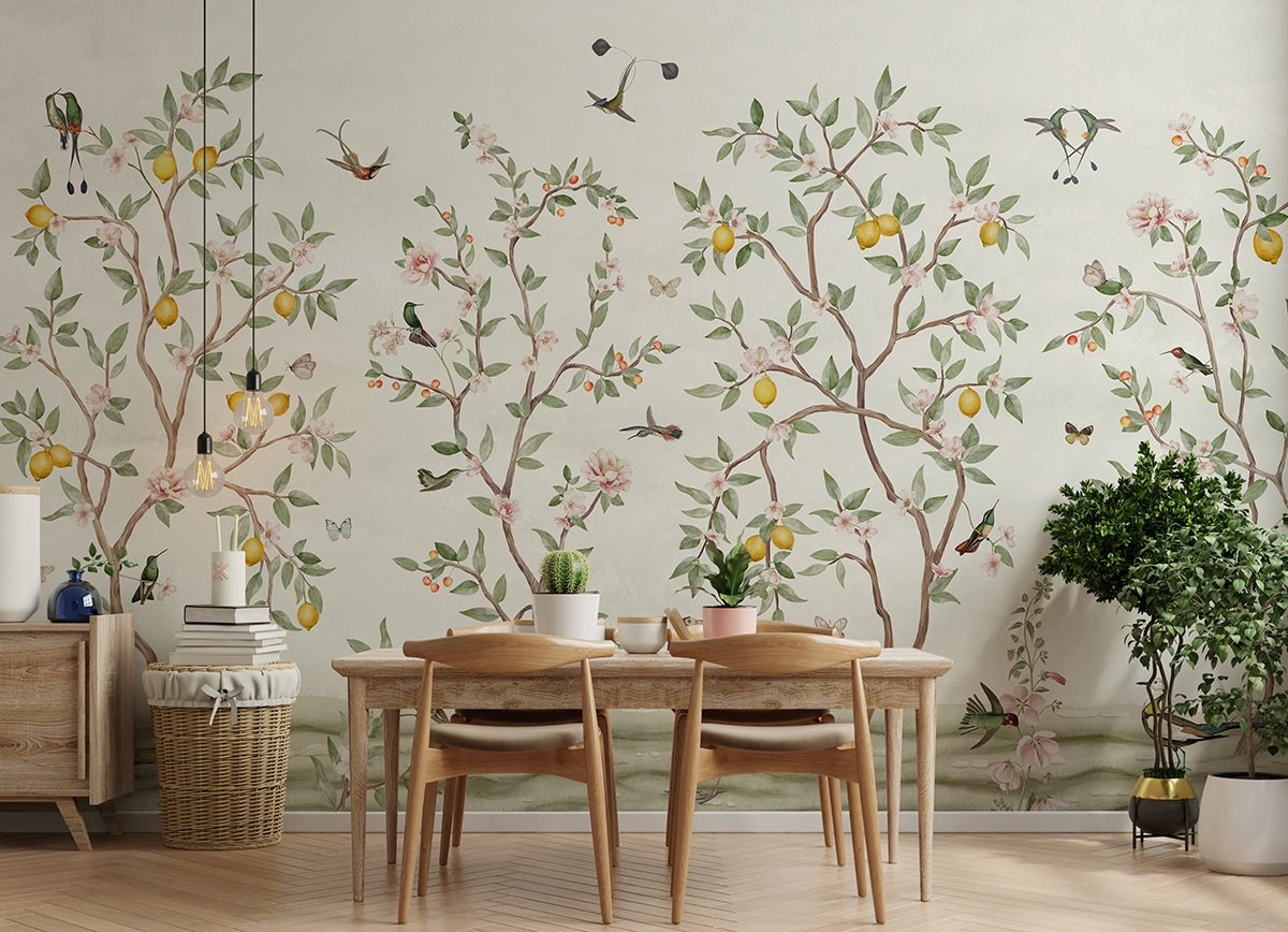 Leaves Wallpaper: A Breath of Fresh Nature in Your Home