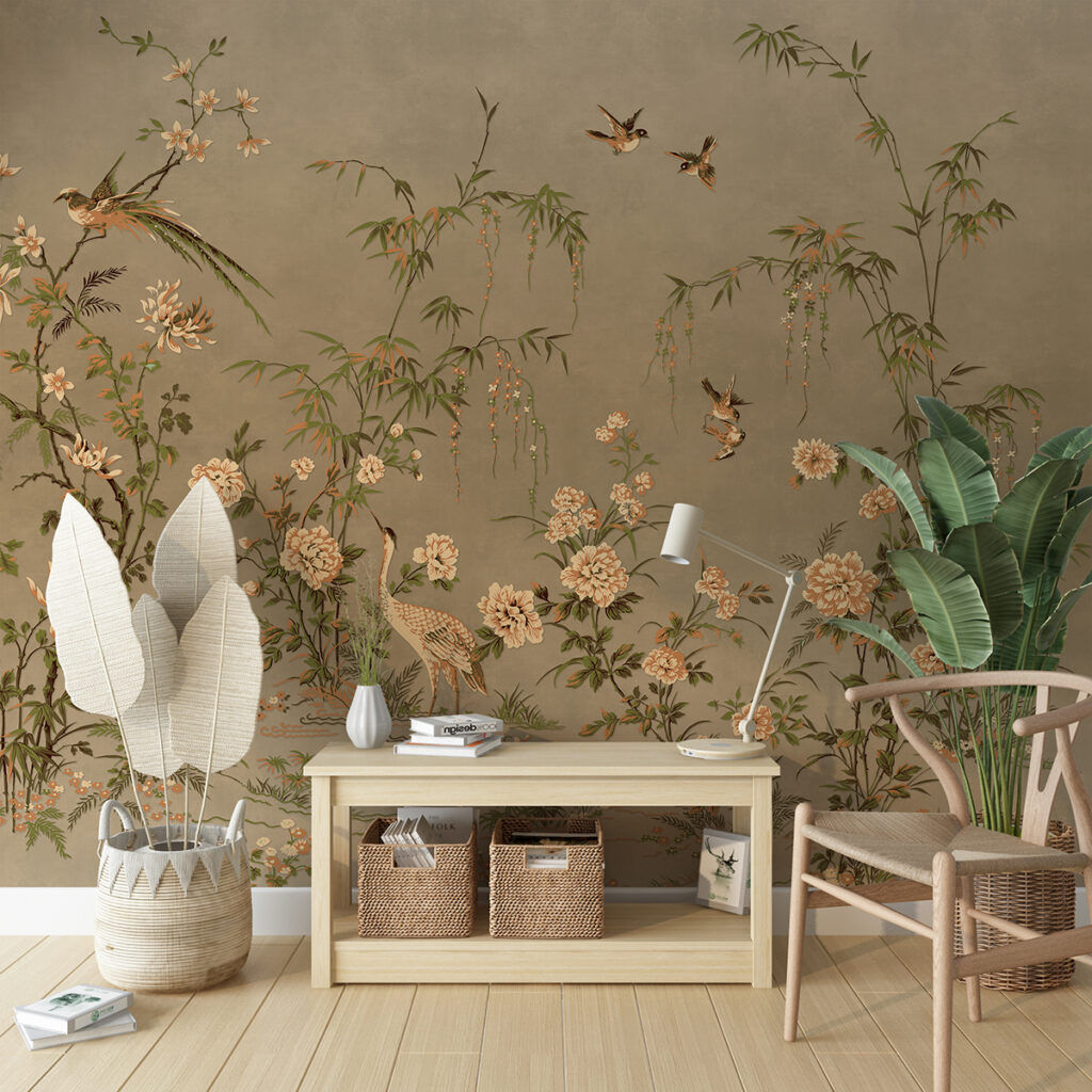 The Impact of Chinoiserie Mural in Various Rooms