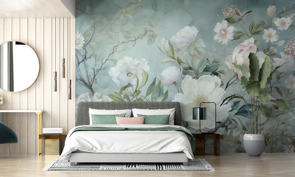 Top Floral Wallpaper Designs to Refresh Your Bedroom in 2024 