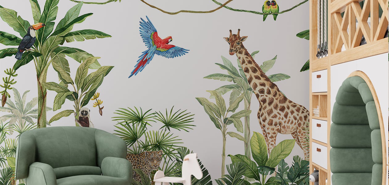 How to Pick the Perfect Animal Wallpaper for Your Kid’s Space