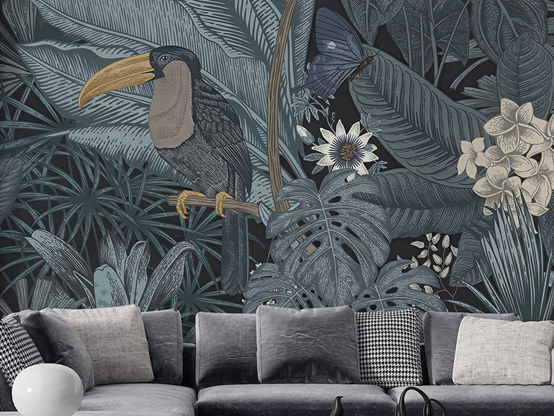 Tropical Toucan Wall Mural
